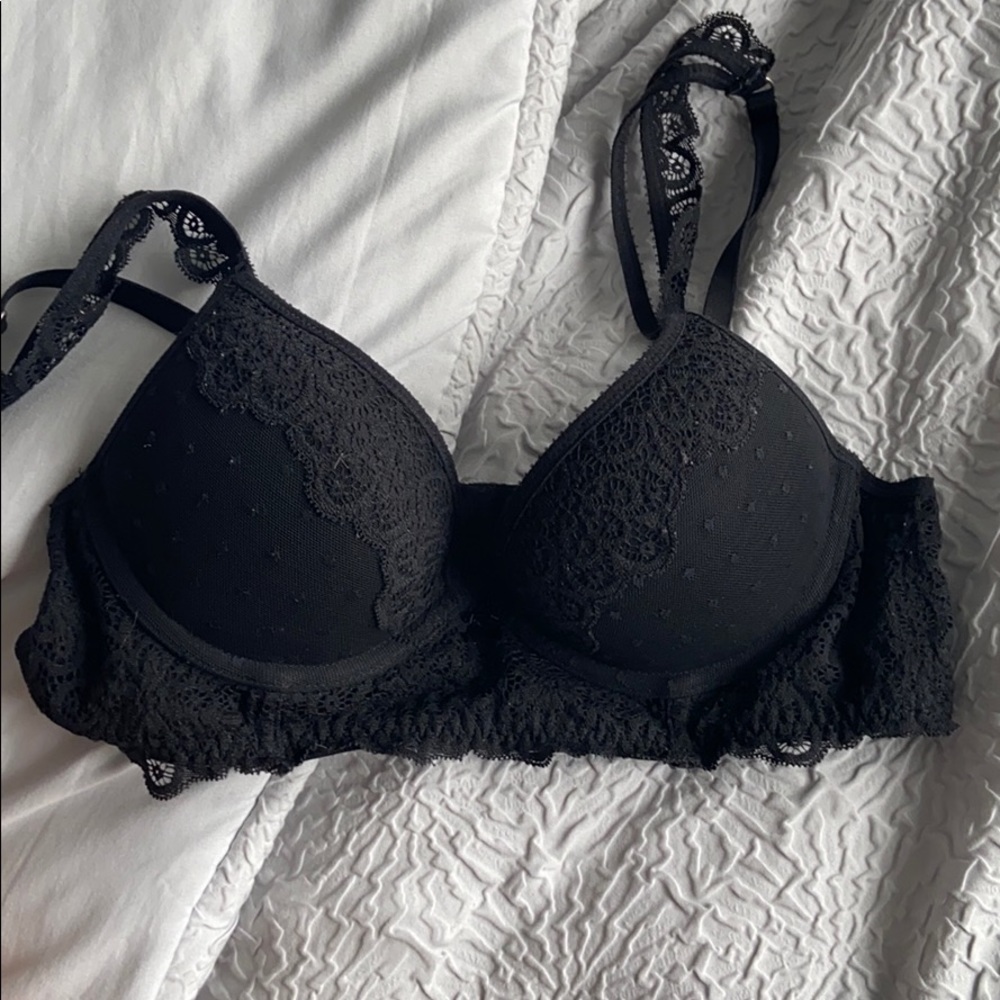 black Lace Aerie bra